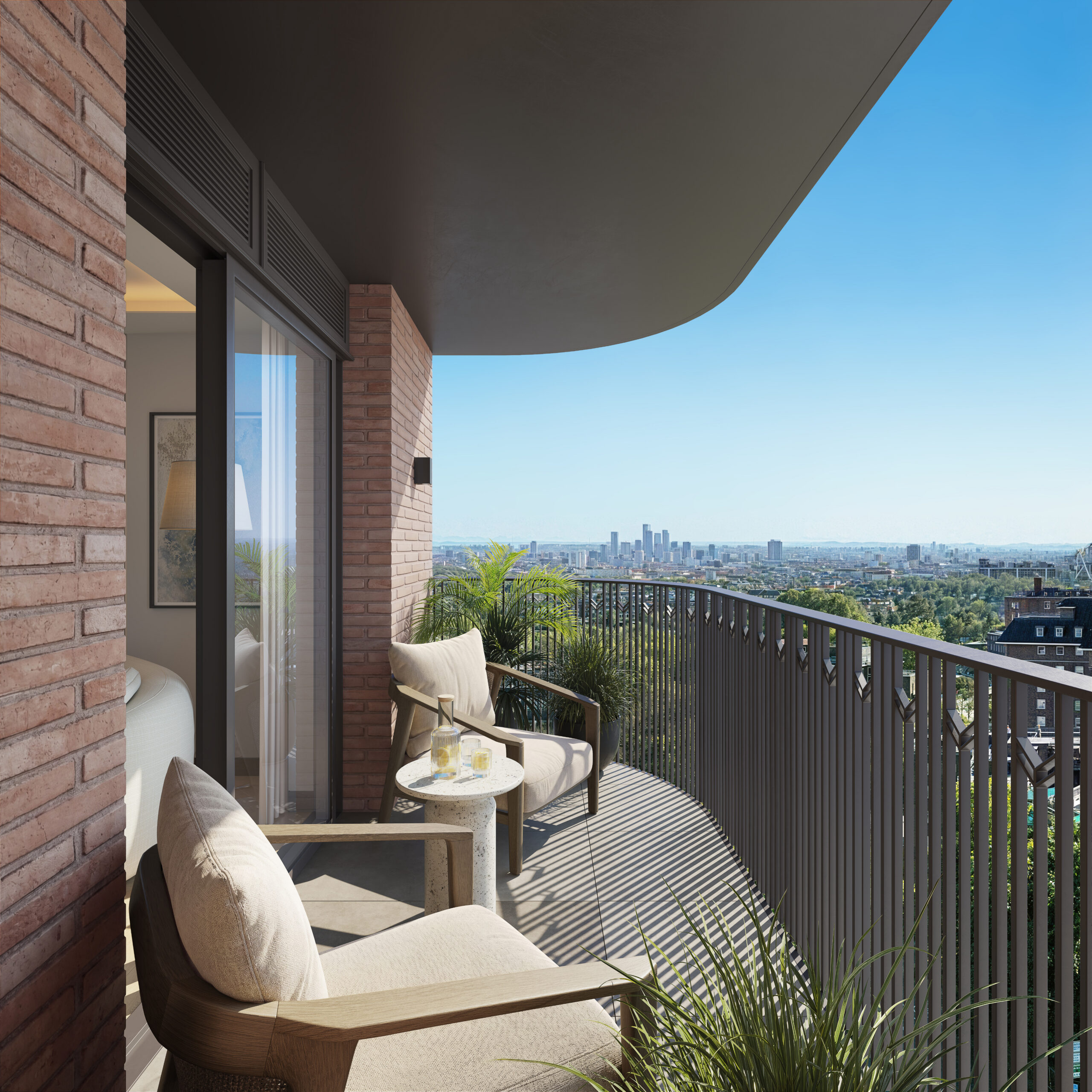 1 Bed South West Balcony